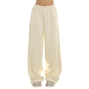 PANTALONE IN FELPA BURRO